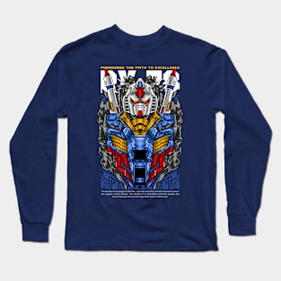 RX78 Robot Design Long Sleeve T-Shirt